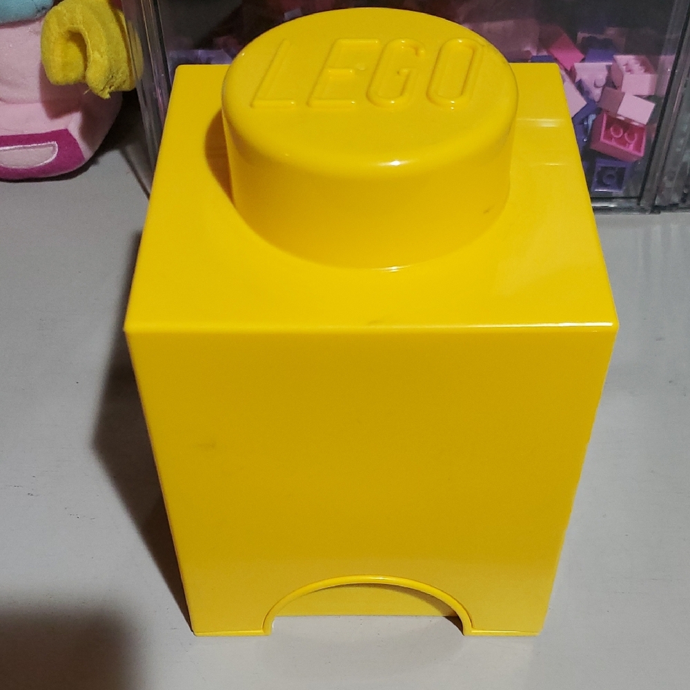 LEGO Bright Yellow Storage Box
